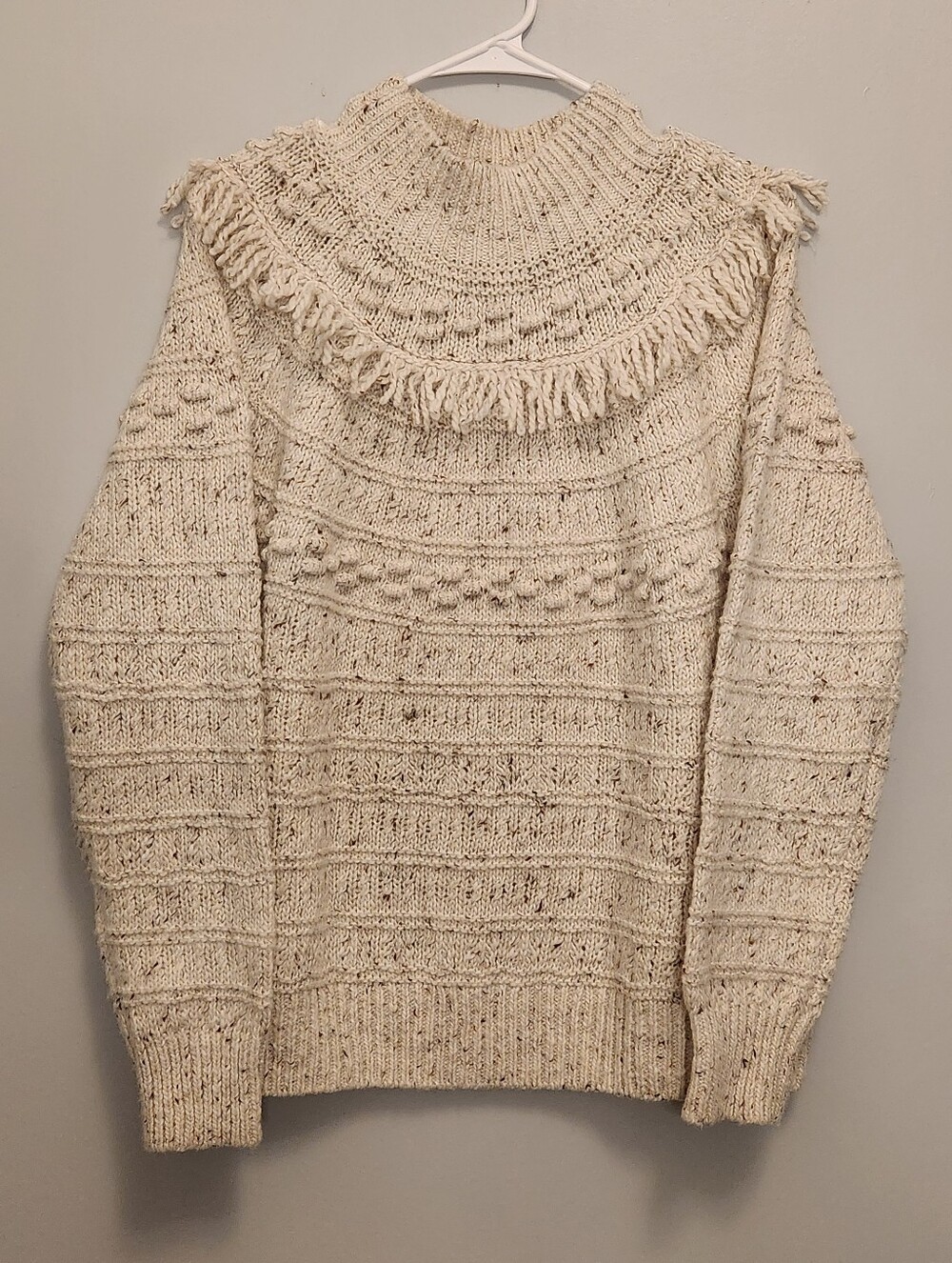 Fat Face Nora Craft Ivory Jumper (Sweater) Size US 8